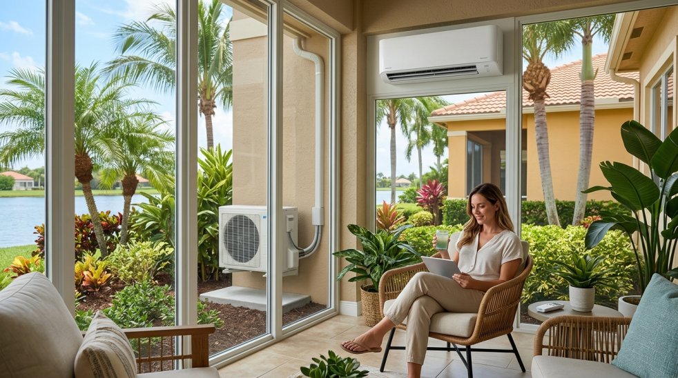 Ductless Mini-Splits: The Ideal Cooling Solution for Florida Sunrooms & Garages